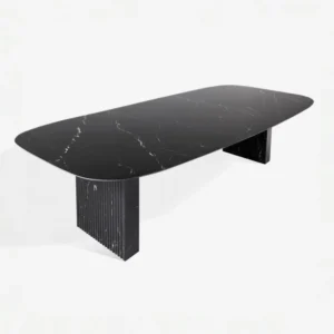 The VICTORIA table by ASEEL is perfect for outfitting a study or public area in addition to a dining room.