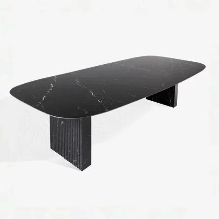 The VICTORIA table by ASEEL is perfect for outfitting a study or public area in addition to a dining room.