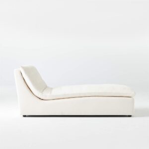 Turn Ivory Chaise Lounge