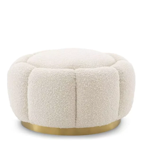 Eichholtz Boucle Ottoman