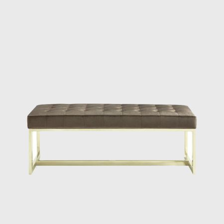 Golden Starline Ottoman Bench