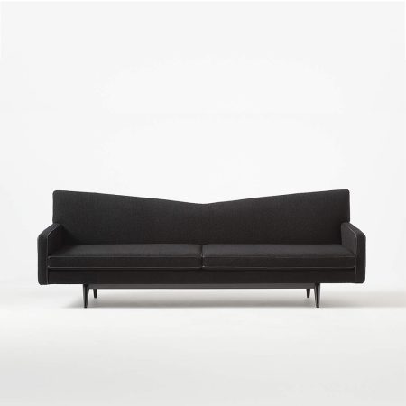Butterfuly midcentury sofa - Black