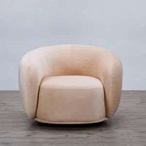 Curvo Armchair-Velvet