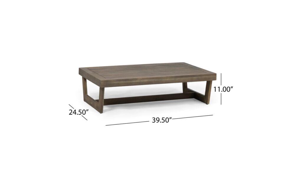 Maelle Acacia Solid Outdoor Wood 4 - Image 13