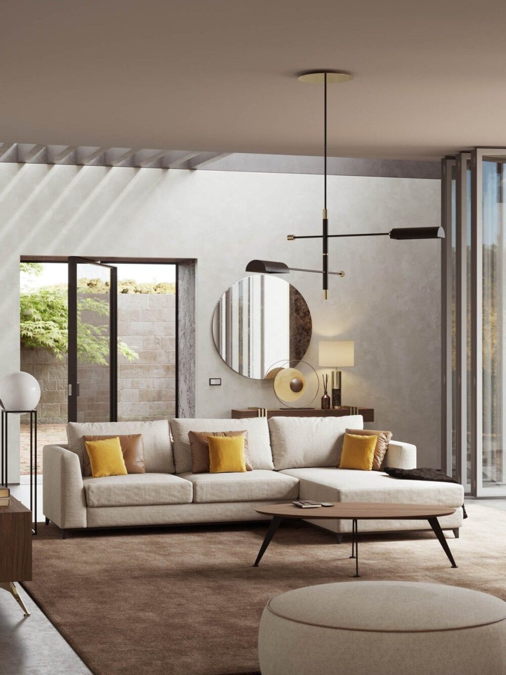 London sofa with Chaise Longue - Image 6