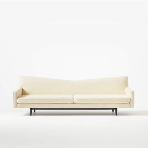 Butterfuly midcentury sofa - cream