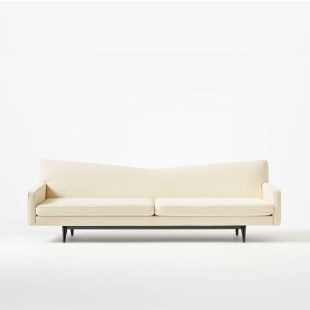 Butterfuly midcentury sofa - cream