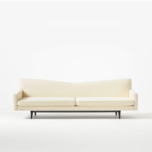 Butterfuly midcentury sofa - cream