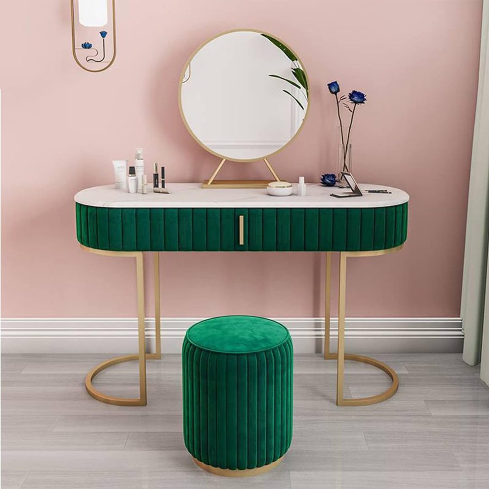 Abbiadori Marble Makeup Vanities