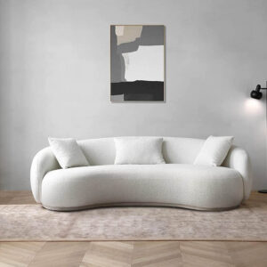 Acanva Curved Sofa