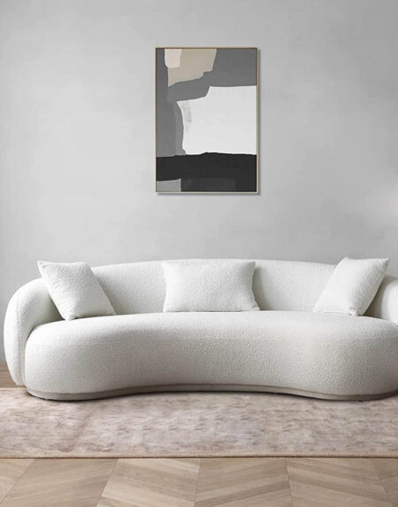 Acanva Curved Sofa