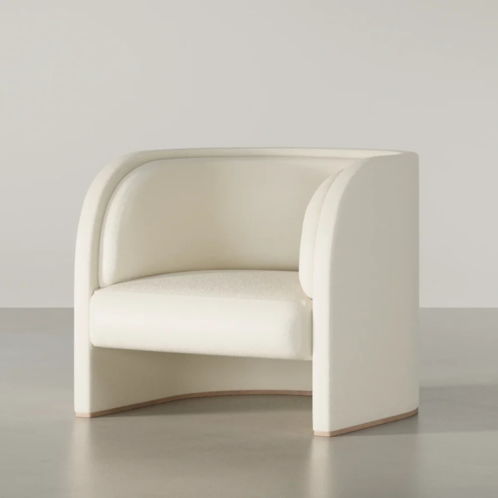 Amalfi Upholstered Lounge Chair - Image 2