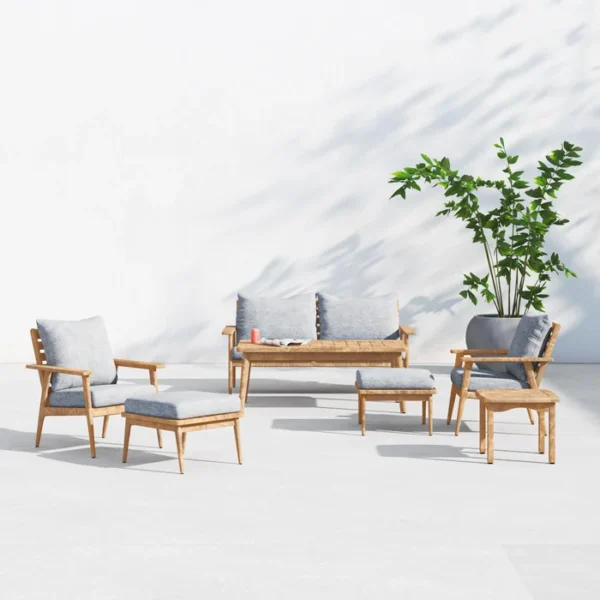 Marsily 6 Person Outdoor Seating - Image 3