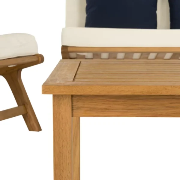 Asuncin Solid Wood 4 Outdoor Seating - Image 6