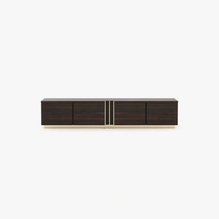 D'arc Tv Cabinet - Brown Veneer Matte