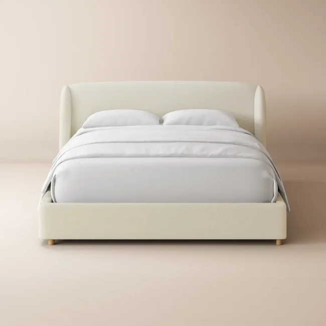 Cavelle Curved Headboard Bed