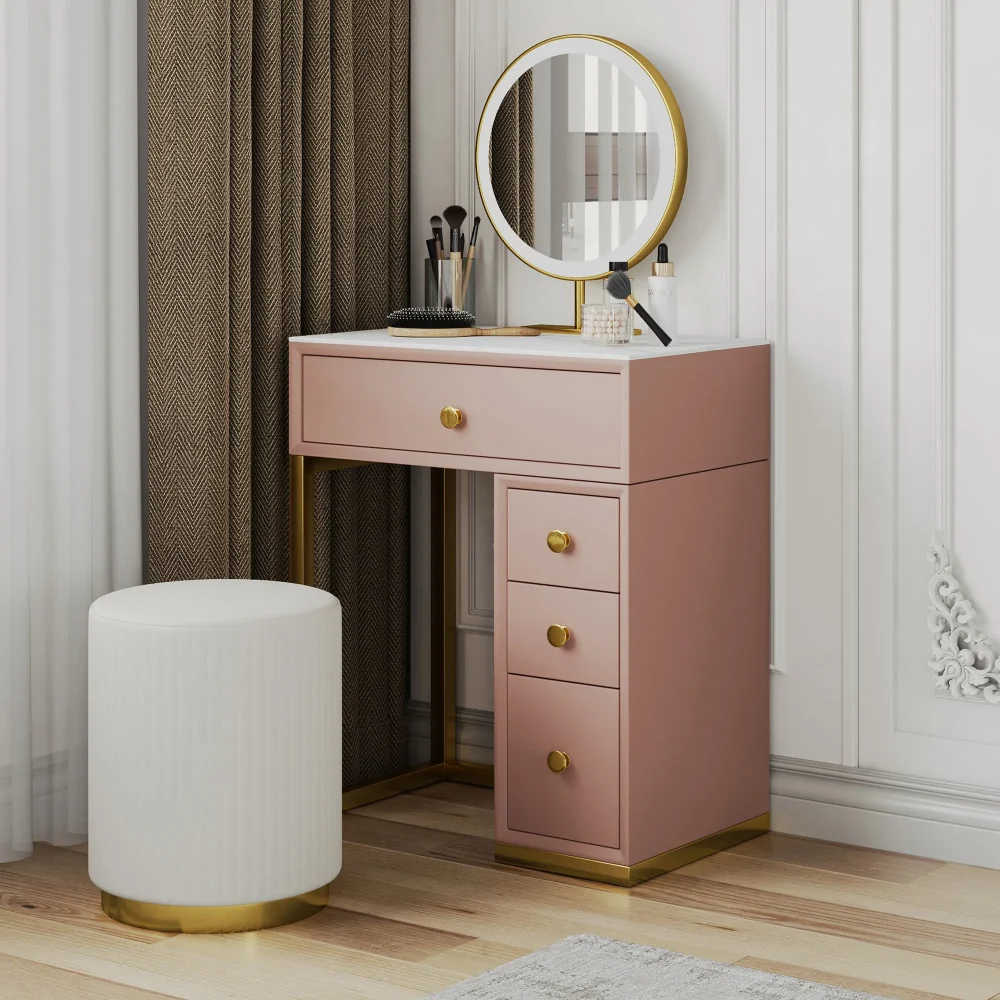 Charm Makeup Vanity Table Set - Image 9