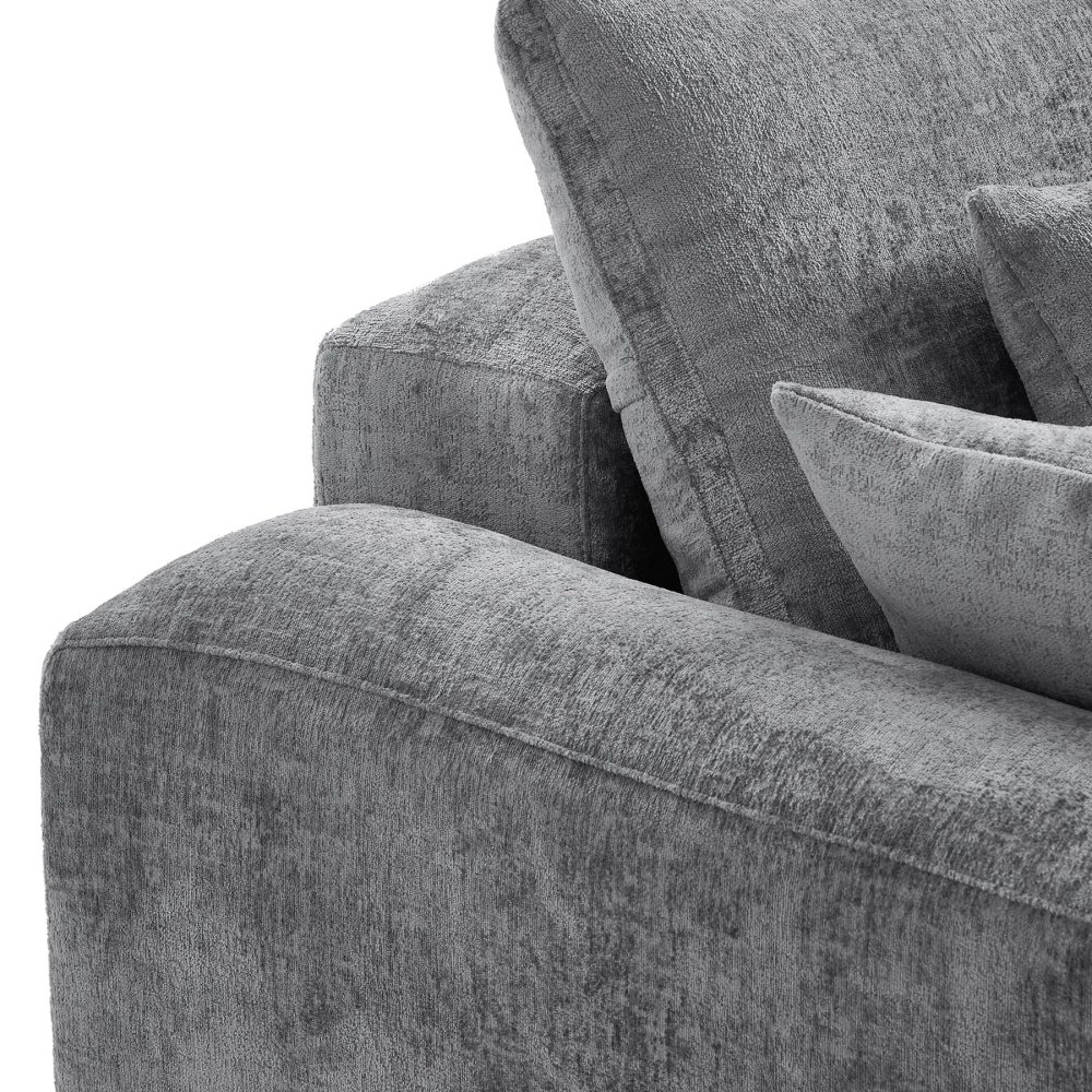 Chenille Velvet Armchair - Image 9