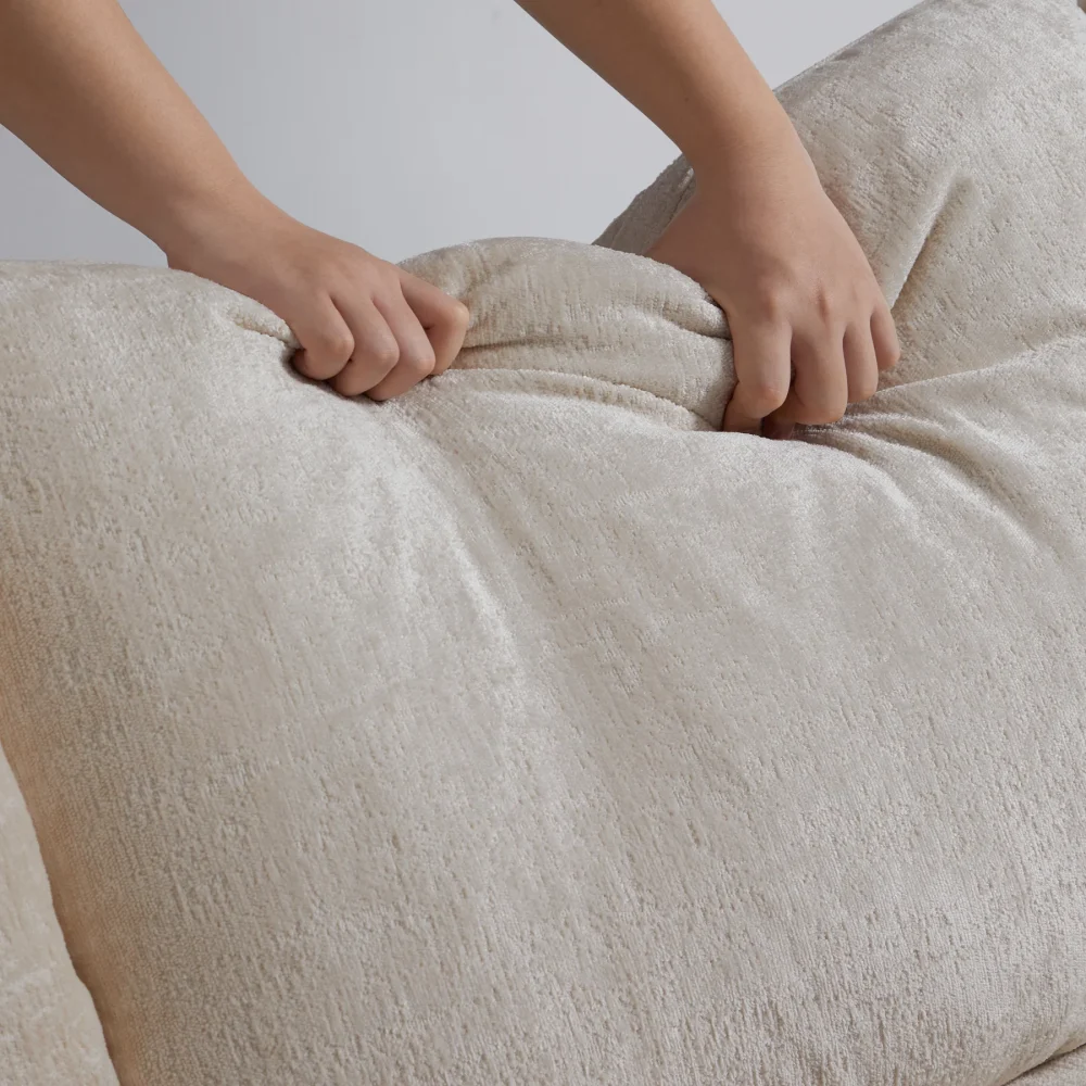 Chenille Velvet Armchair - Image 13