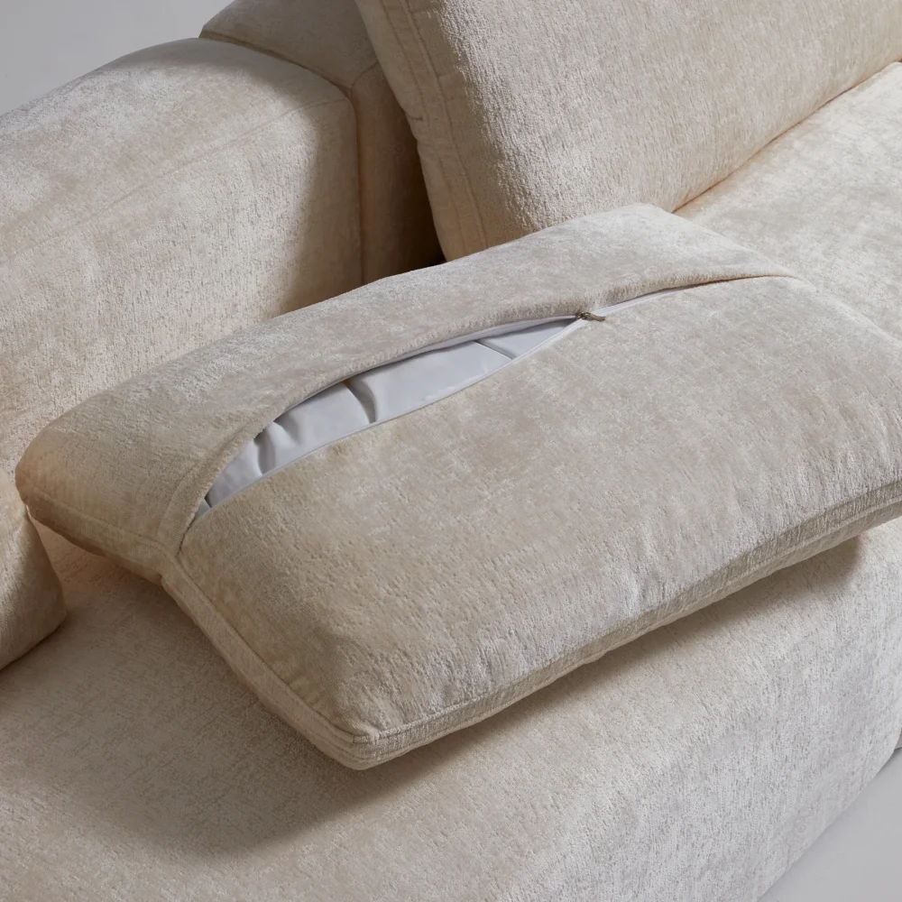 Chenille Velvet Armchair - Image 15