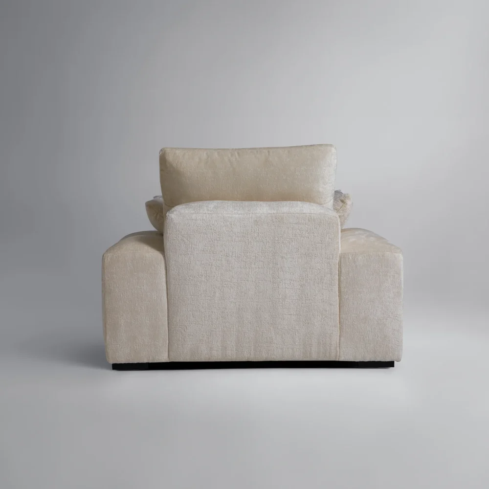 Chenille Velvet Armchair - Image 17