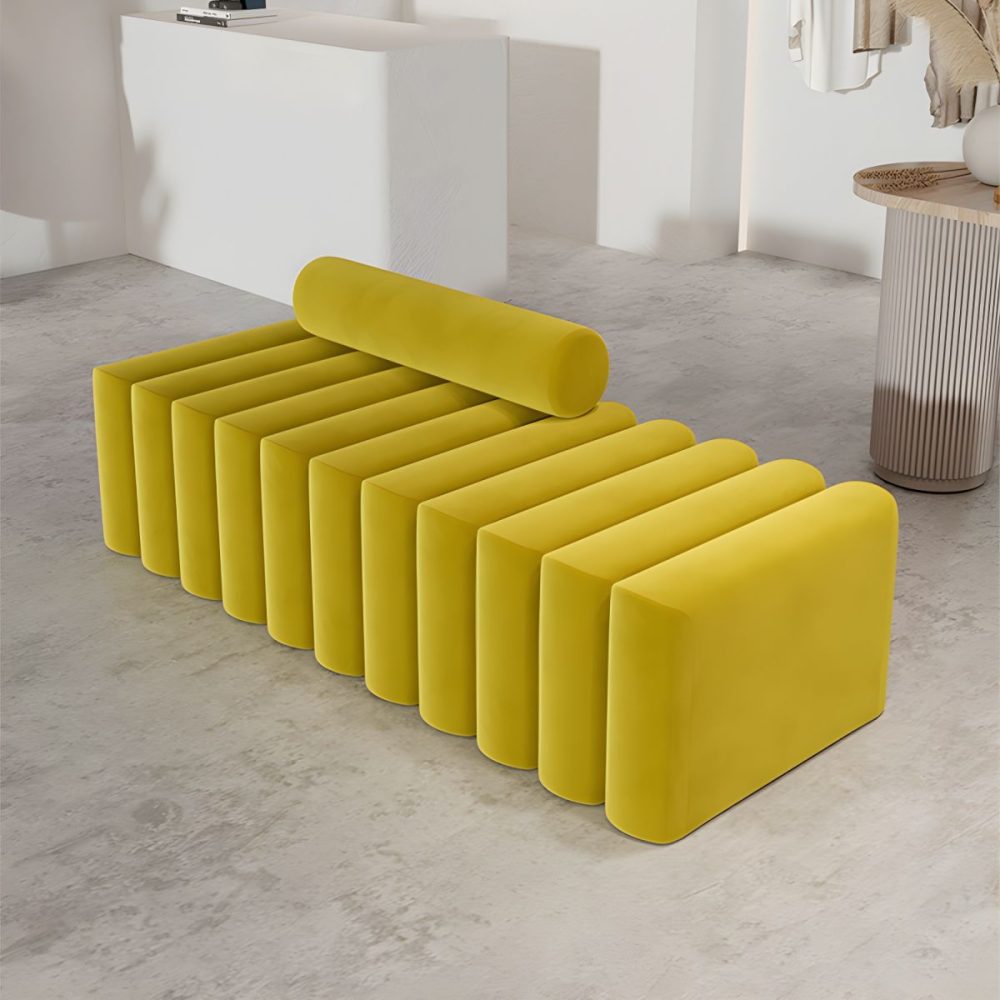 Contemporary Armless Sofa - Image 3