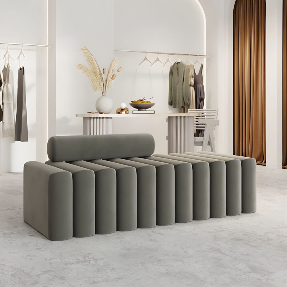 Contemporary Armless Sofa - Image 9