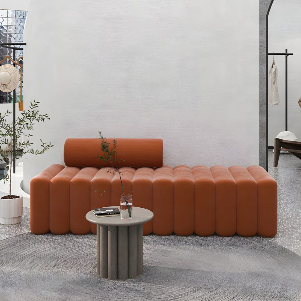 Contemporary Armless Sofa - Image 5