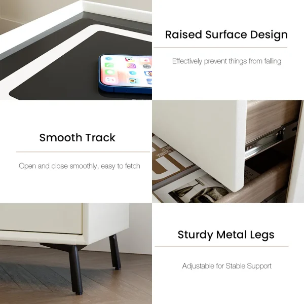 Contemporary Bedside Table - Image 4