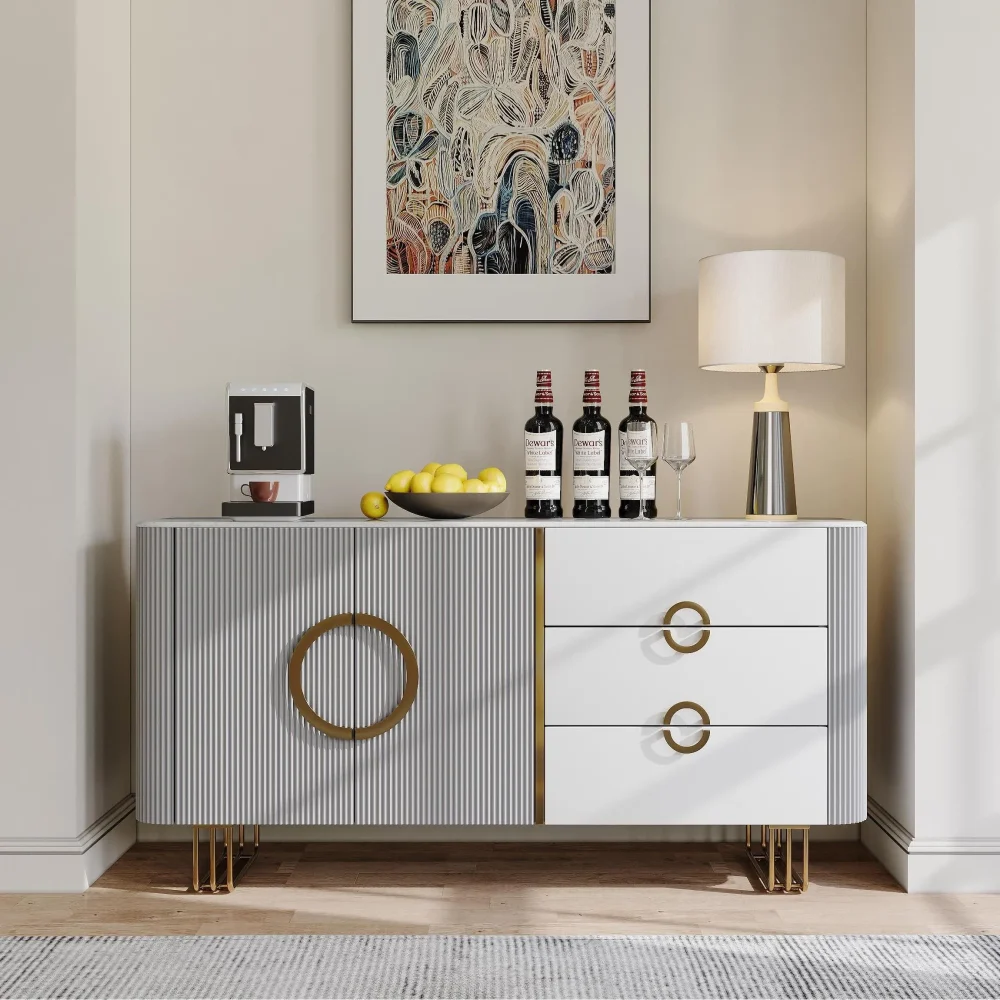 Credenza Sideboard Buffet - Image 2