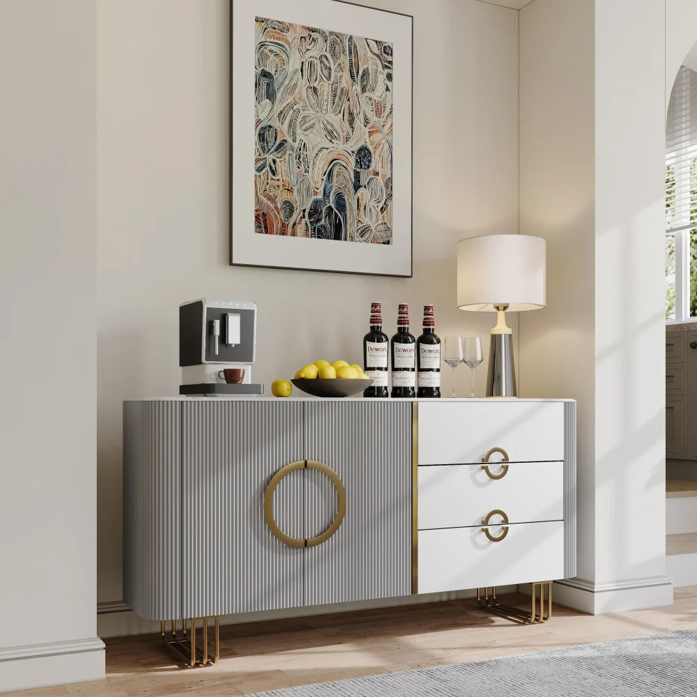 Credenza Sideboard Buffet - Image 3