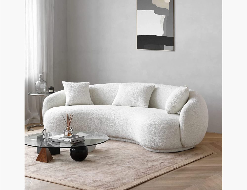 Acanva Curved Sofa - Image 2
