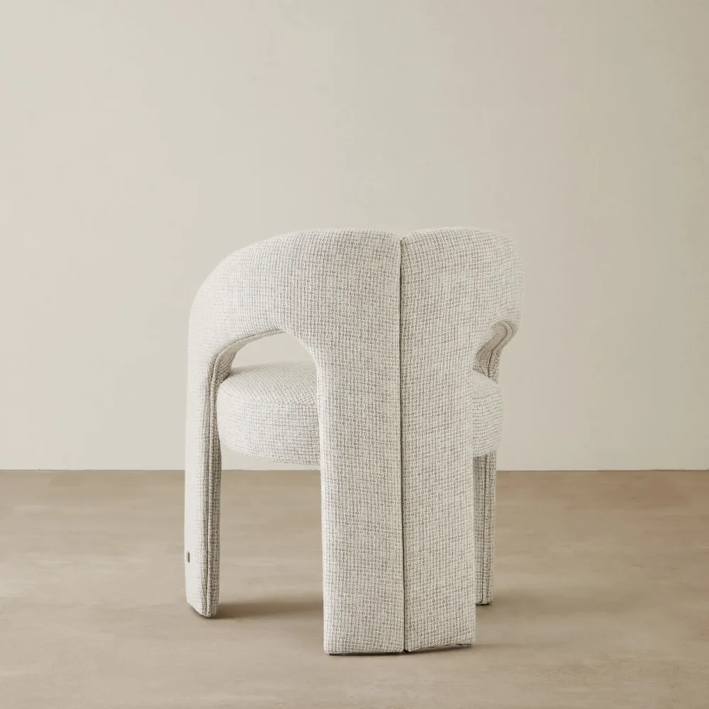 Daney Grey Dining Chair - Image 3