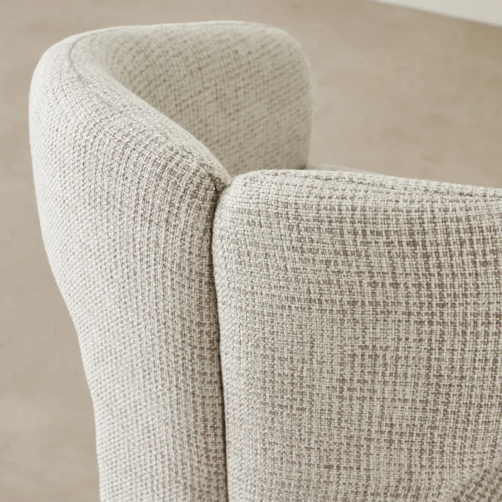 Daney Grey Dining Chair - Image 7