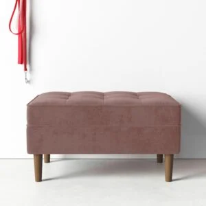Dias Velvet Cocktail Ottoman