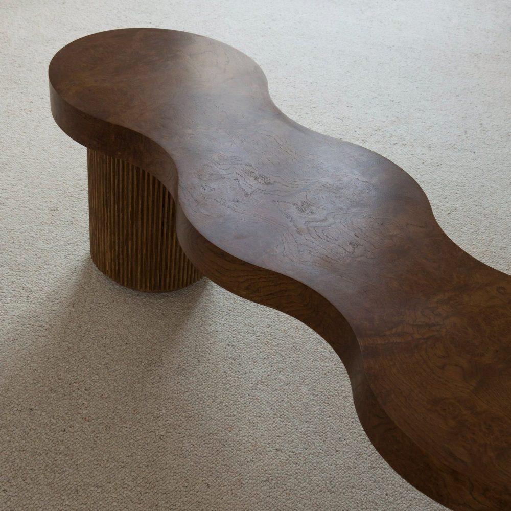 Benlooper Wood Bench - Image 2