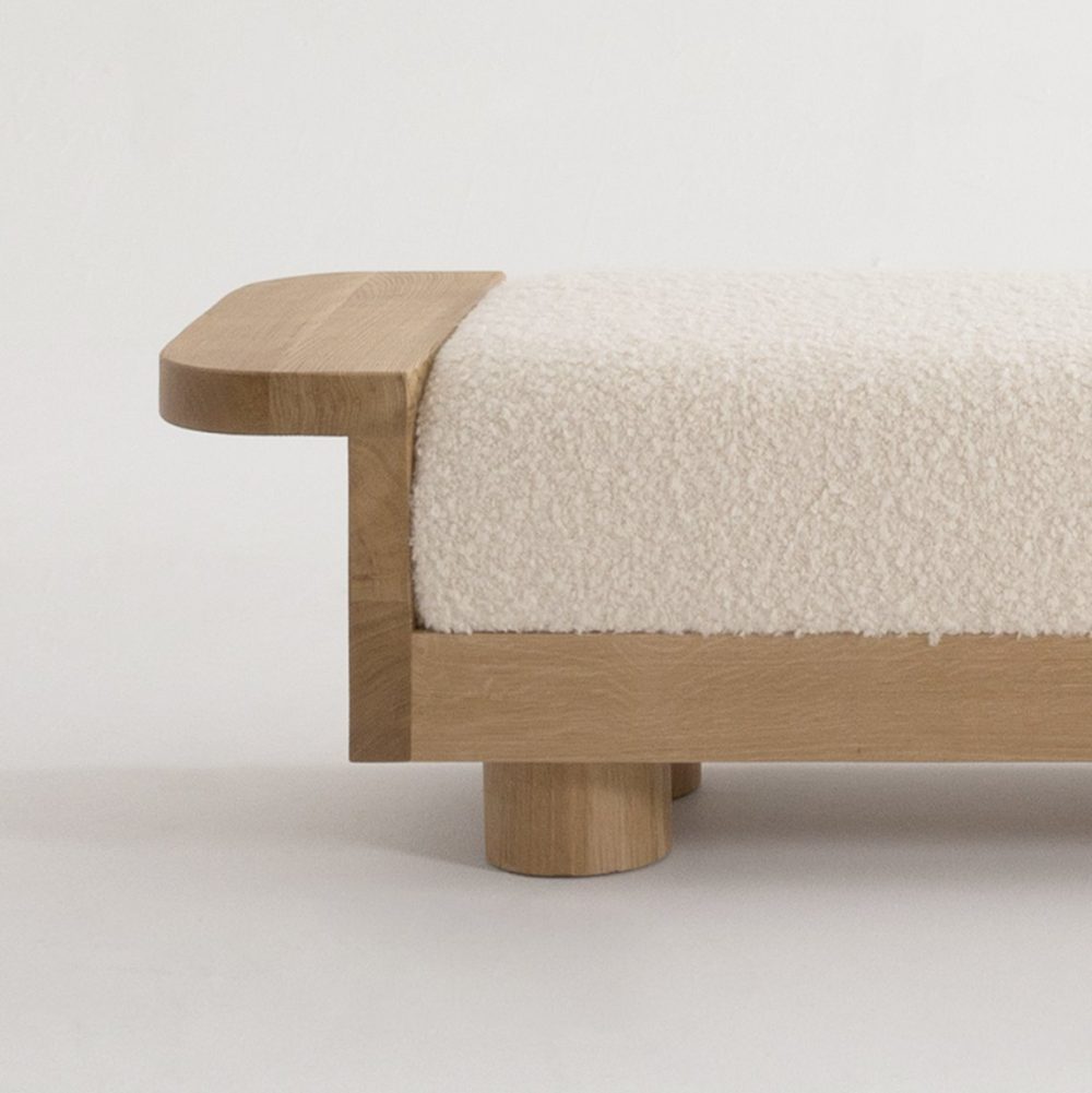 Nervaller Wood Bench - Image 2