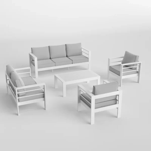 Gloretta 7-Person Outdoor Seating - Image 4