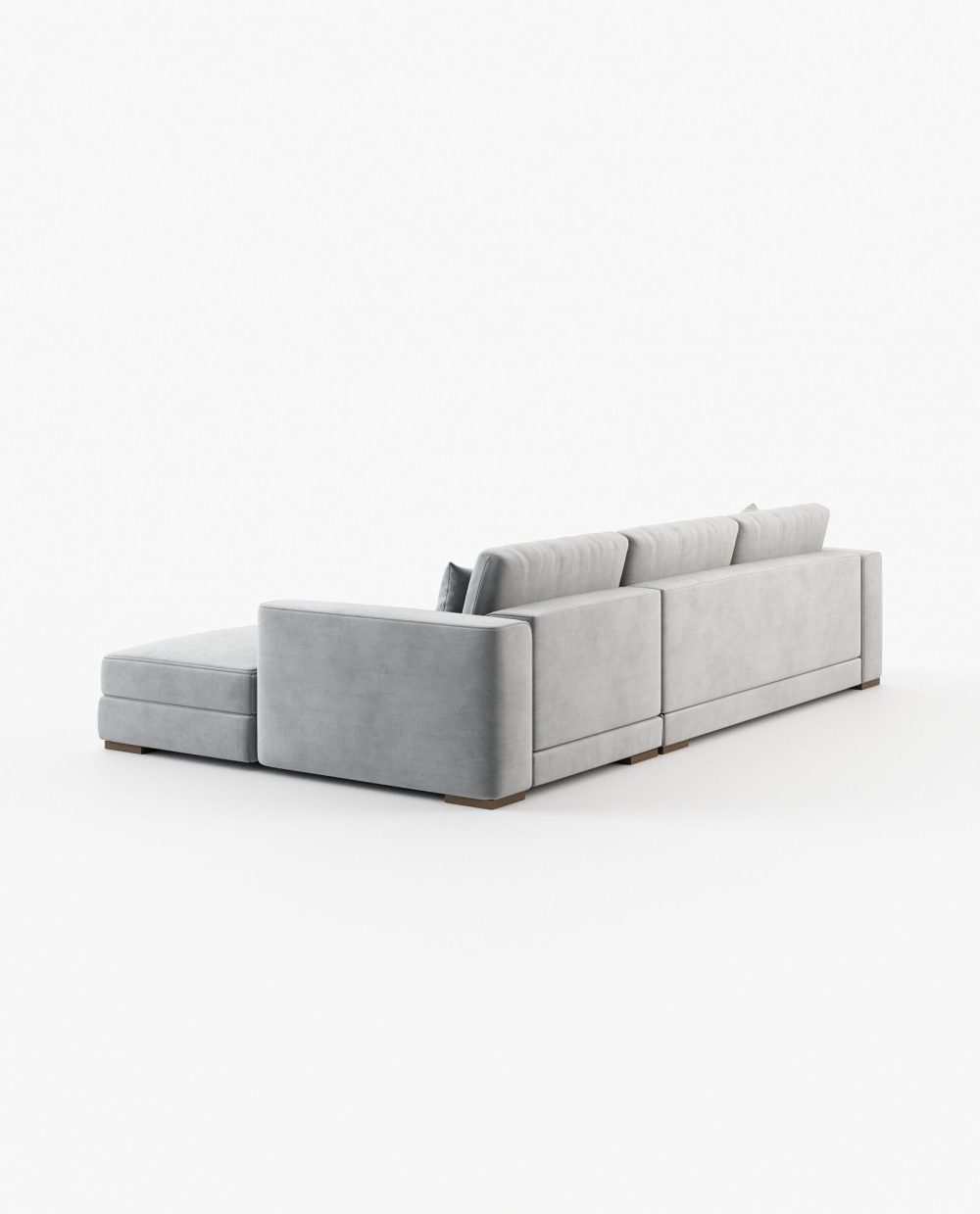 Grey Corner Sofa - Image 5