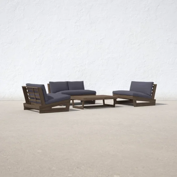 Maelle Acacia Solid Outdoor Wood 4 - Image 4