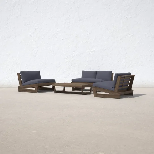 Maelle Acacia Solid Outdoor Wood 4 - Image 5