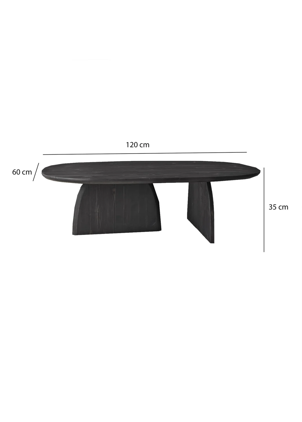 Neostill Miami Black Solid Coffee Table - Image 5