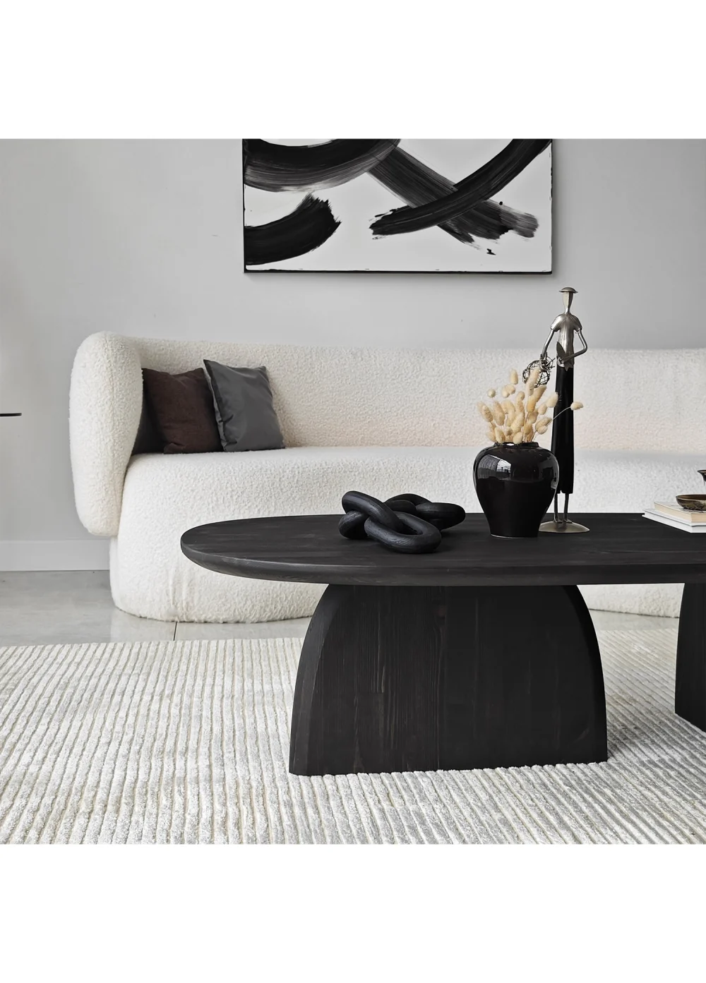 Neostill Miami Black Solid Coffee Table - Image 4