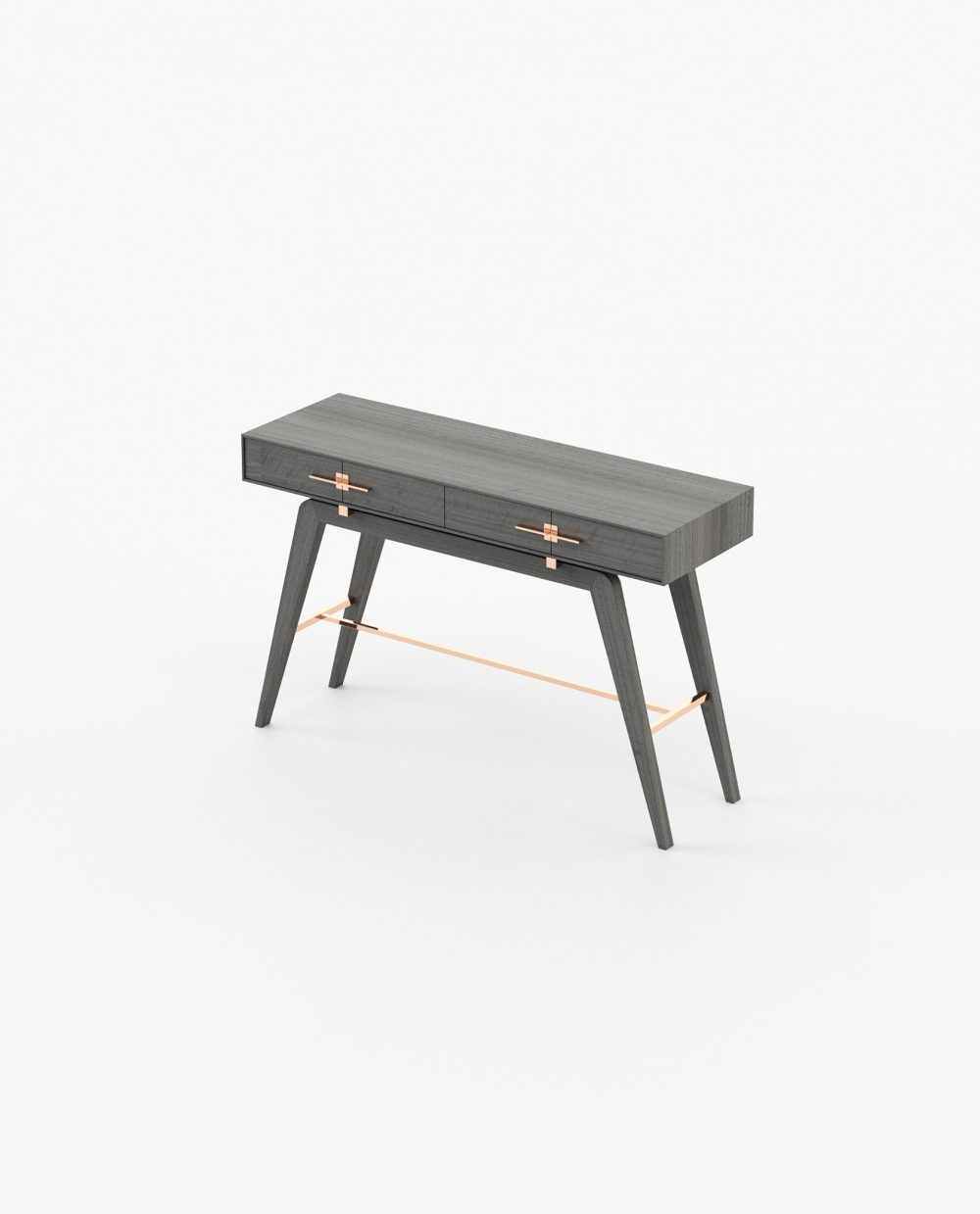 Niels Console Table - Grey Matte