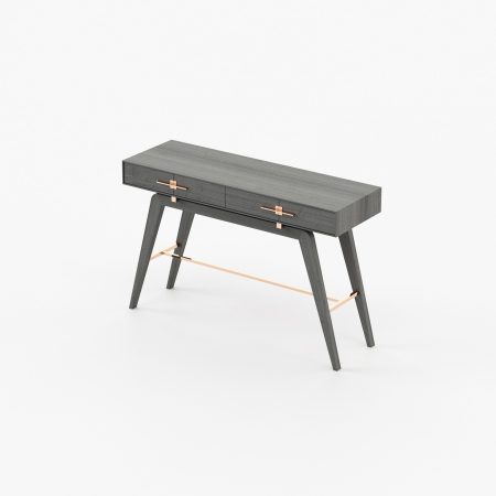 Niels Console Table - Grey Matte