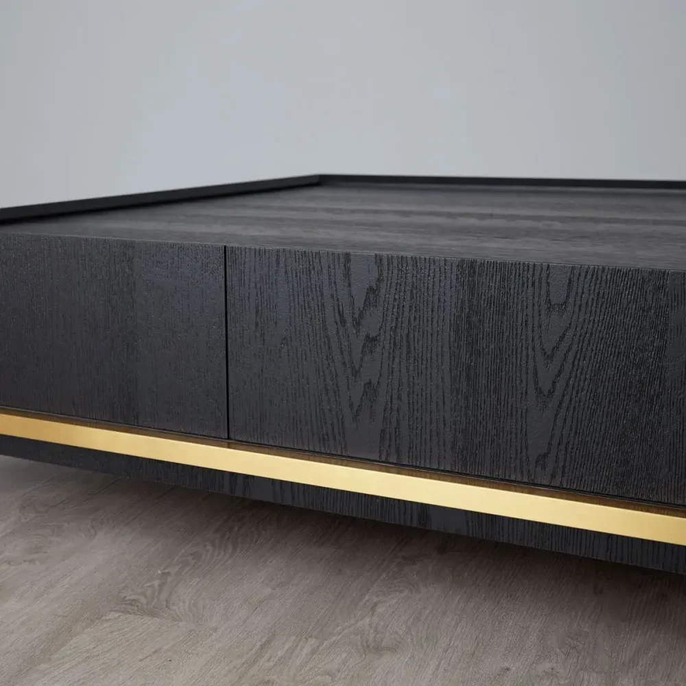 Noah Black Coffee Table - Image 8