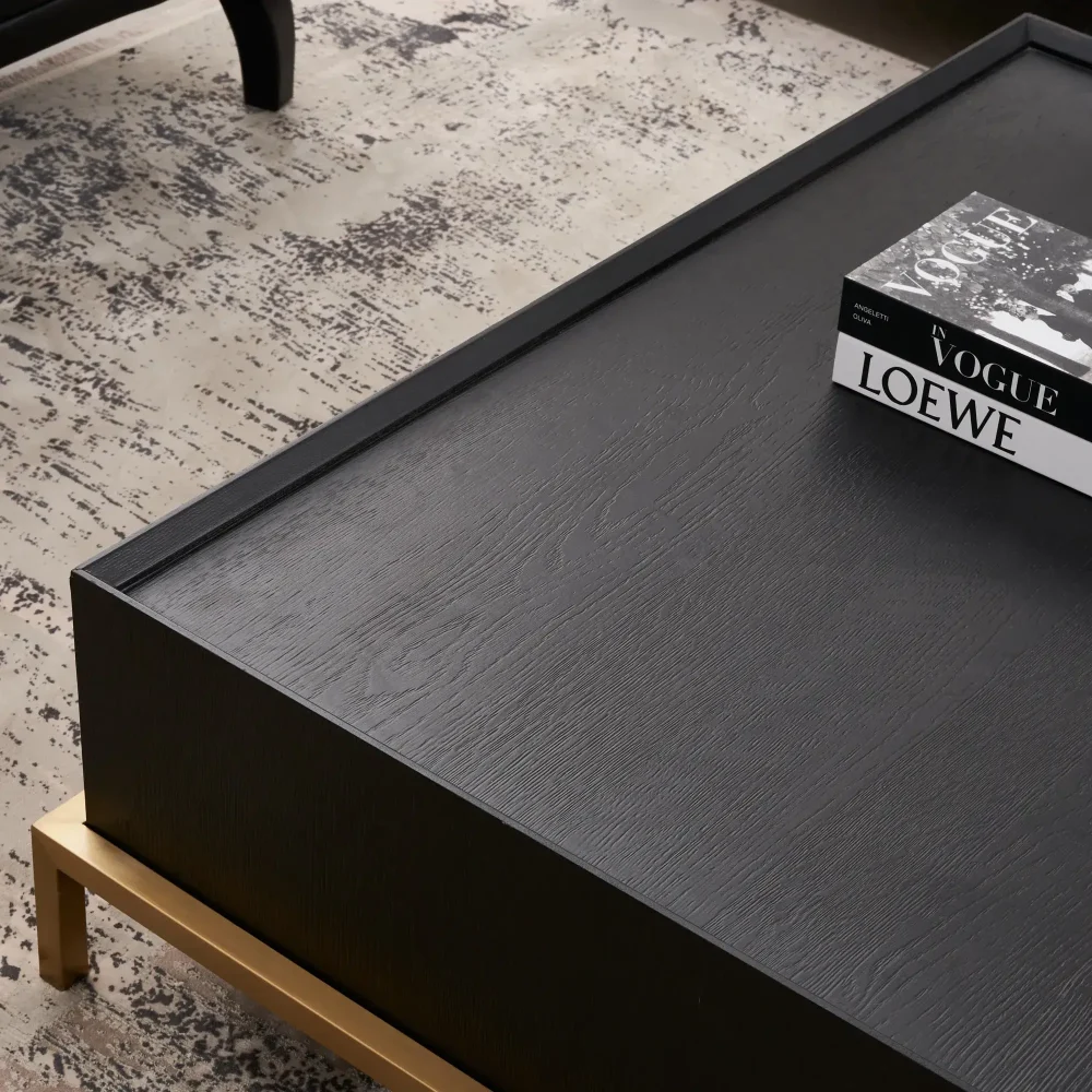 Noah Black Coffee Table - Image 7