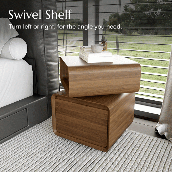 Nova Sleek Nightstand - Image 2