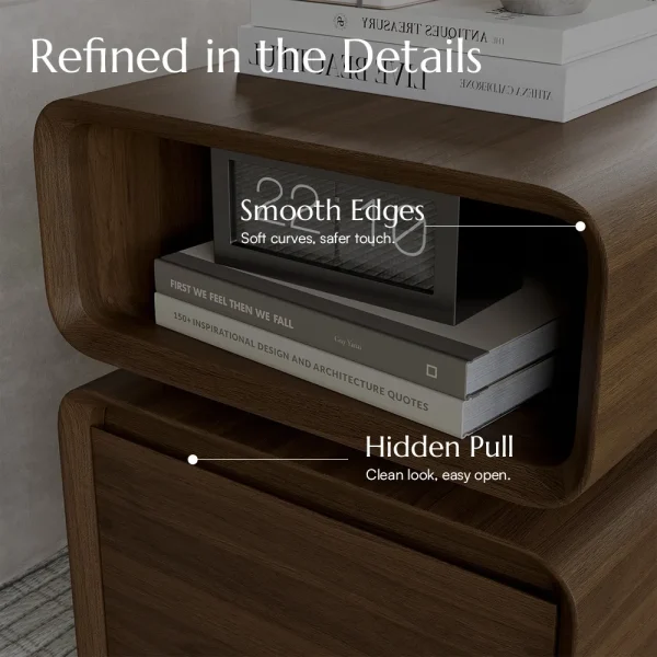 Nova Sleek Nightstand - Image 12