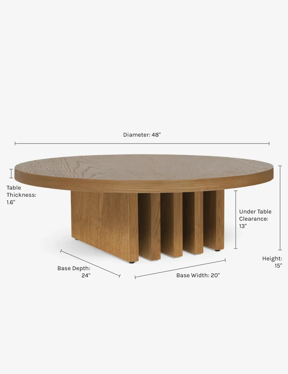 Pentwater Round Coffee Table - Image 14